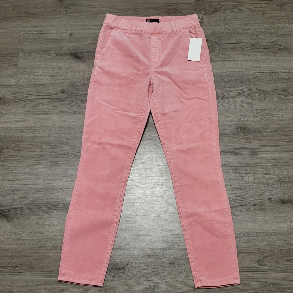 Juicy by Juicy Couture Pink Corduroy Pants Slim Straight Leg Size 6 NWT